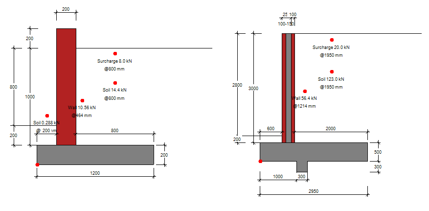 Masonry and cavity-retaining walls