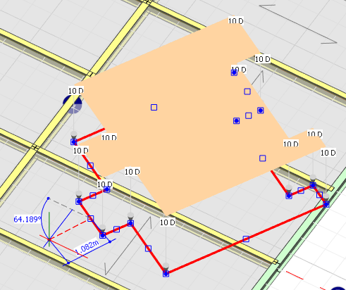 CAD style patch load manipulation in MasterFrame