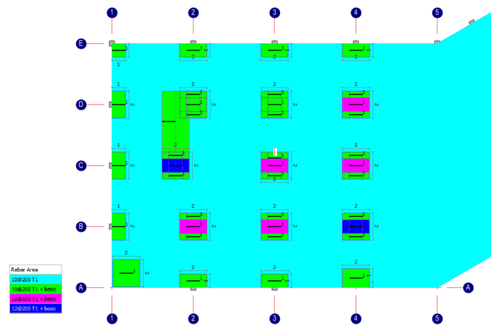 Concrete slab reinforcement