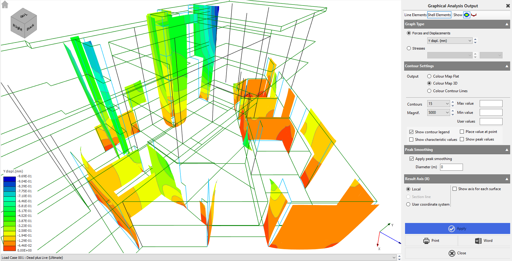 MasterSeries Concrete Wall Finite Element FE Analysis to EC2