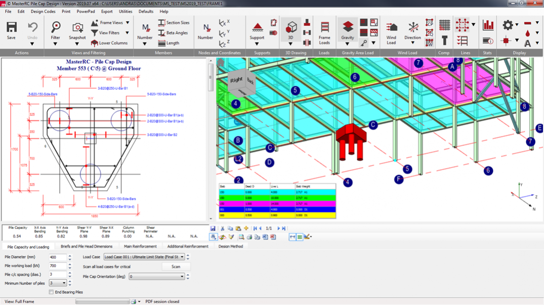 Integrated Pile Cap Design Gallery 01