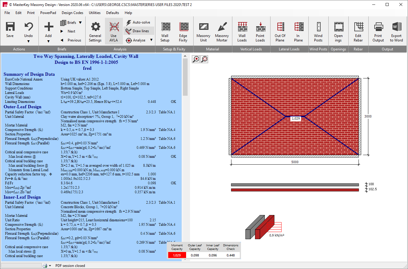 Design Output and Graphics | MasterSeries Help