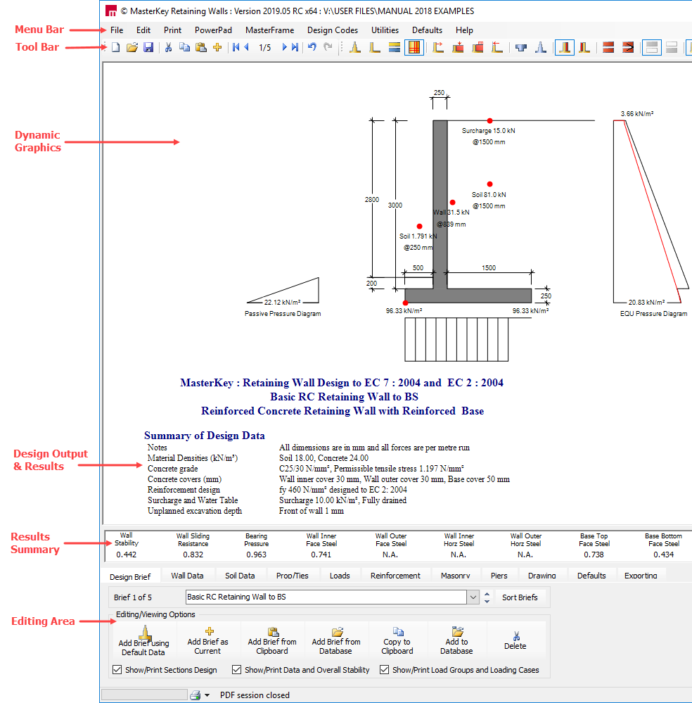 Program Interface | MasterSeries Help