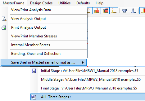MasterFrame Analysis | MasterSeries Help