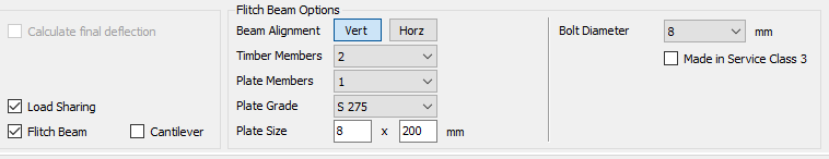 Materials and Specifications Tab | MasterSeries Help