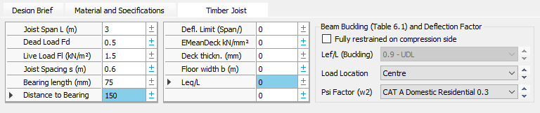 Timber Joist | MasterSeries Help